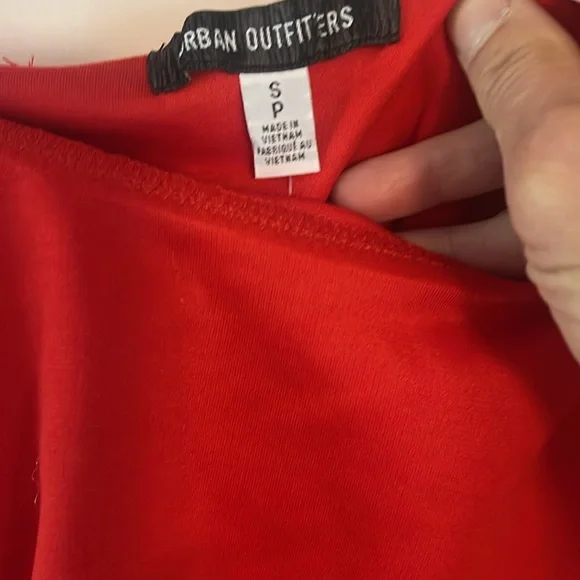 Urban Outfitters Ruffle Off-Shoulder Dress NWT - Picture 2 of 6